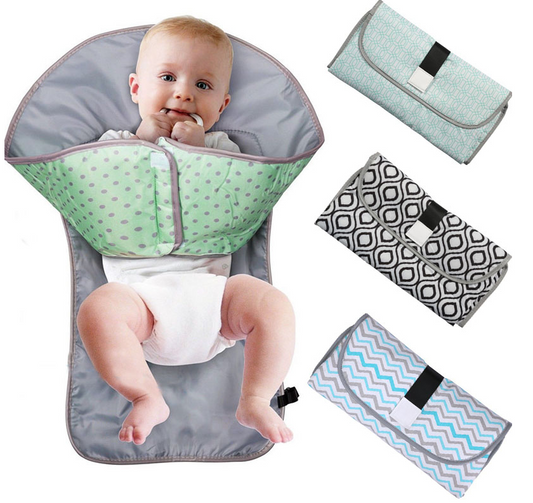 Convenient baby changing pad